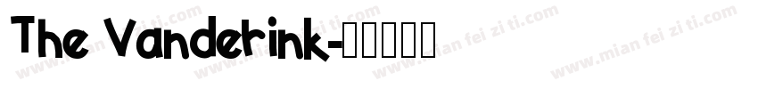 The Vanderink字体转换